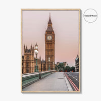 London Fine Art Photo Print, Big Ben Westminster, England UK, Poster