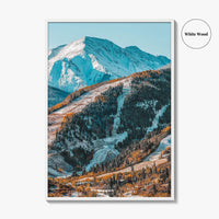Aspen Fine Art Photo Print, Colorado, Buttermilk, Highlands, Ski Slope, Rocky Mountains, Poster