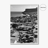 Rota Black and White Fine Art Photo Print, Song Song Village Northern Mariana Poster