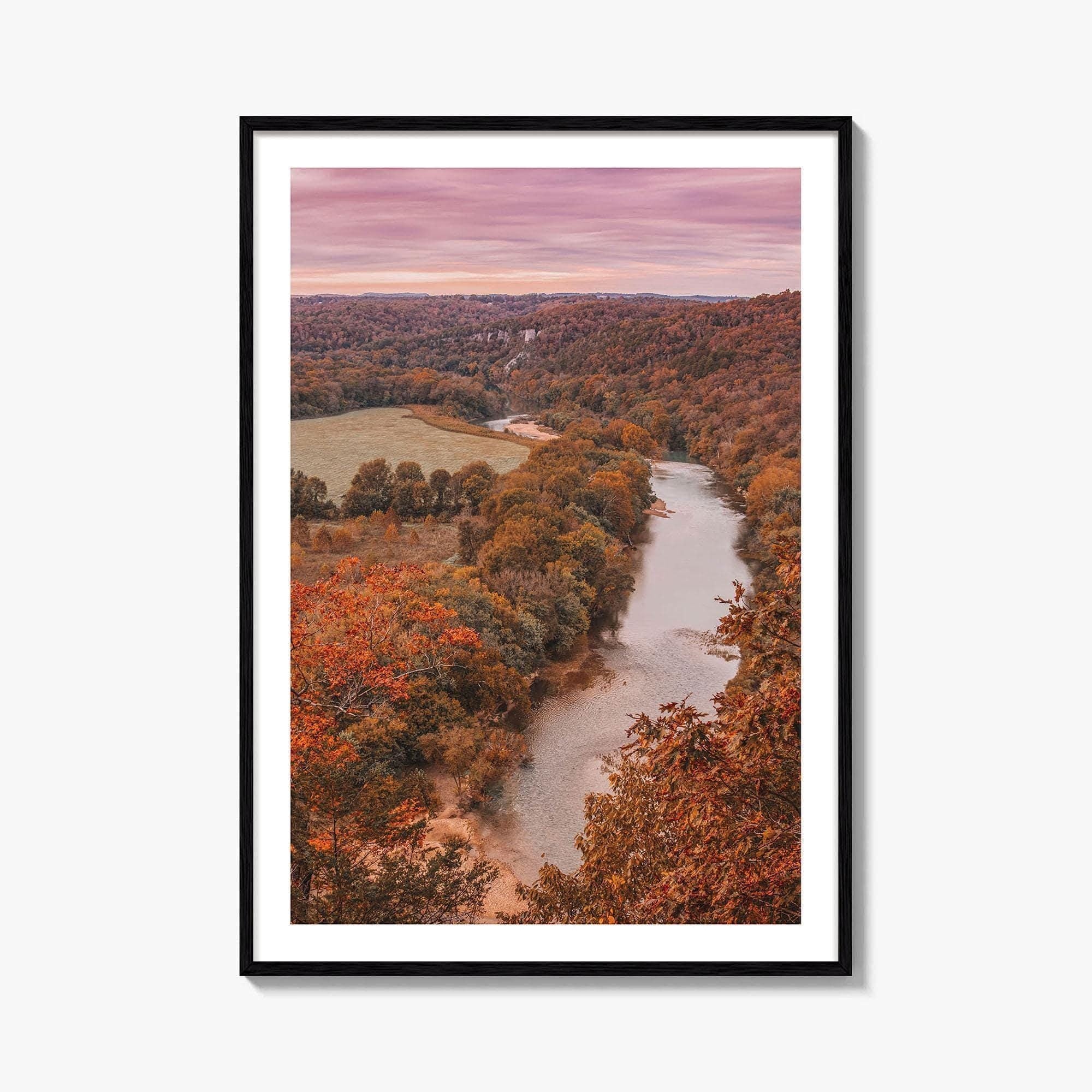 Buffalo National River Arkansas Fine Art Photo Print, Tyler's Bend, Ozarks Wall Poster
