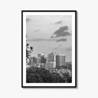 Northern Virginia Black and White Fine Art Photo Print, Washington DC, USA Wall Poster