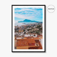 Altea Skyline Fine Art Photo Print, Alicante, Costa Blanca Spain Wall Decor Poster