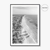 Tulum Black and White Fine Art Photo Print, Riviera Maya Cancun Mexico Poster