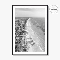 Tulum Black and White Fine Art Photo Print, Riviera Maya Cancun Mexico Poster