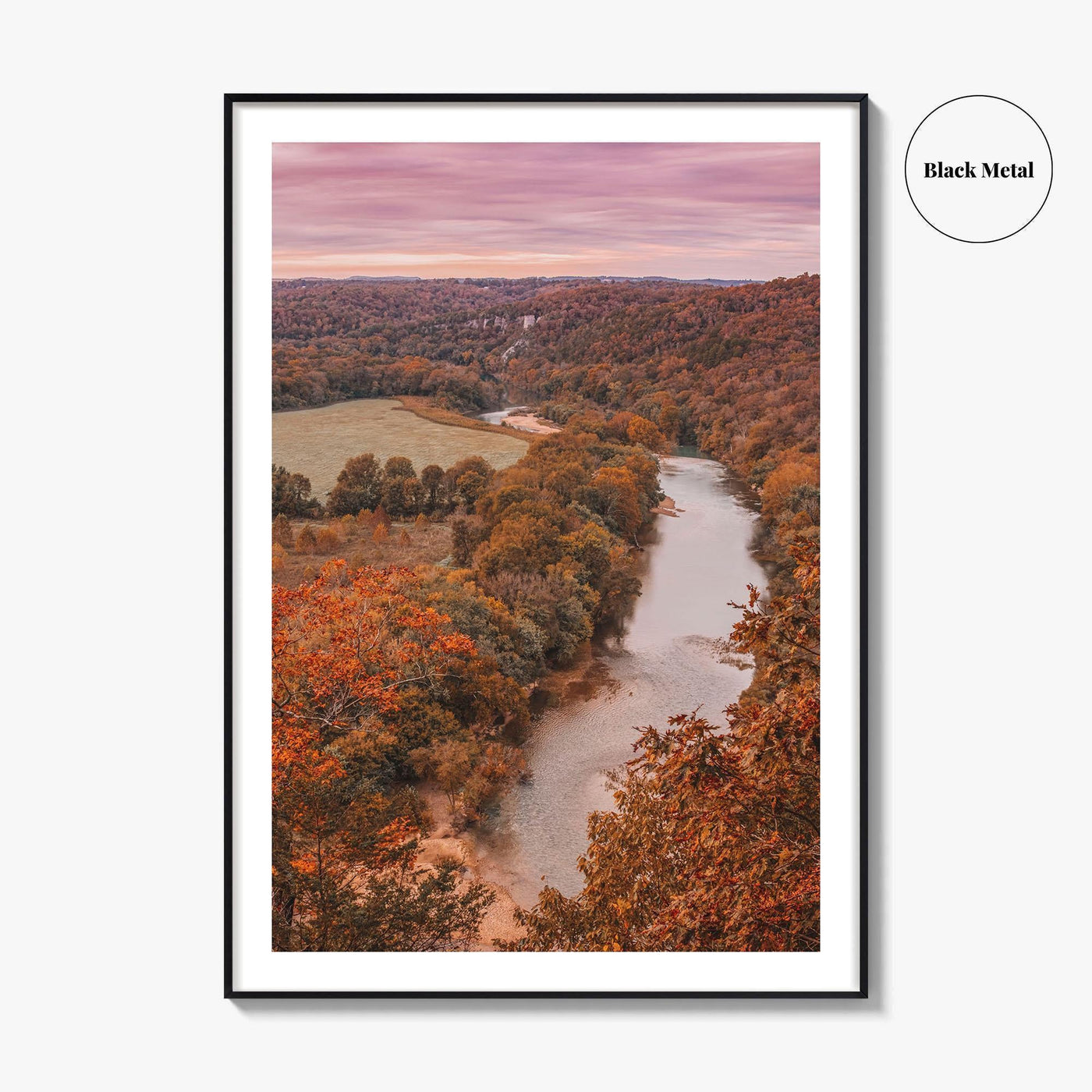 Buffalo National River Arkansas Fine Art Photo Print, Tyler's Bend, Ozarks Wall Poster