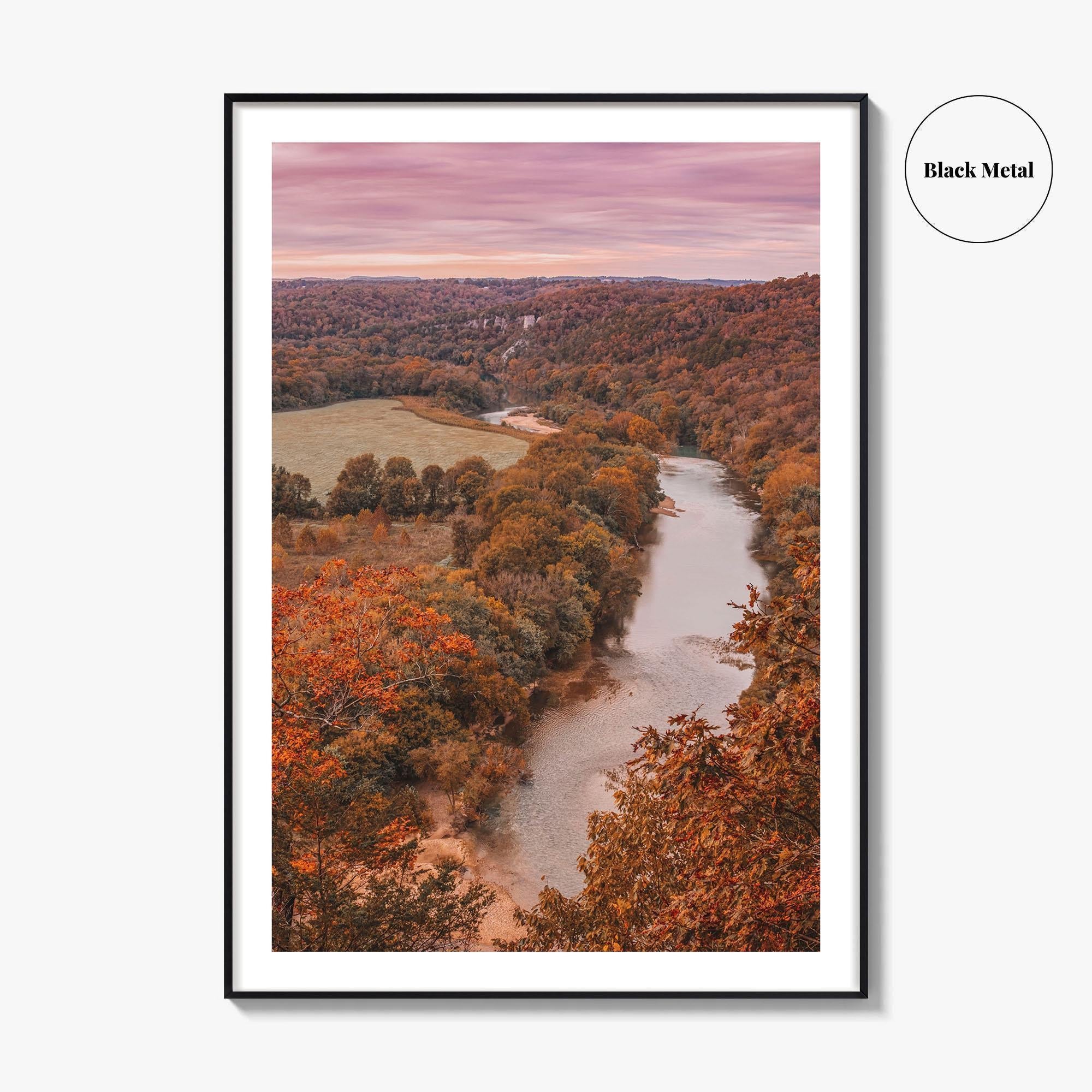 Buffalo National River Arkansas Fine Art Photo Print, Tyler's Bend, Ozarks Wall Poster