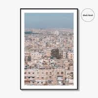 Aleppo Fine Art Photo Print, Citadel View, City View, Syria, Wall Decor, Poster