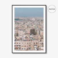 Aleppo Fine Art Photo Print, Citadel View, City View, Syria, Wall Decor, Poster