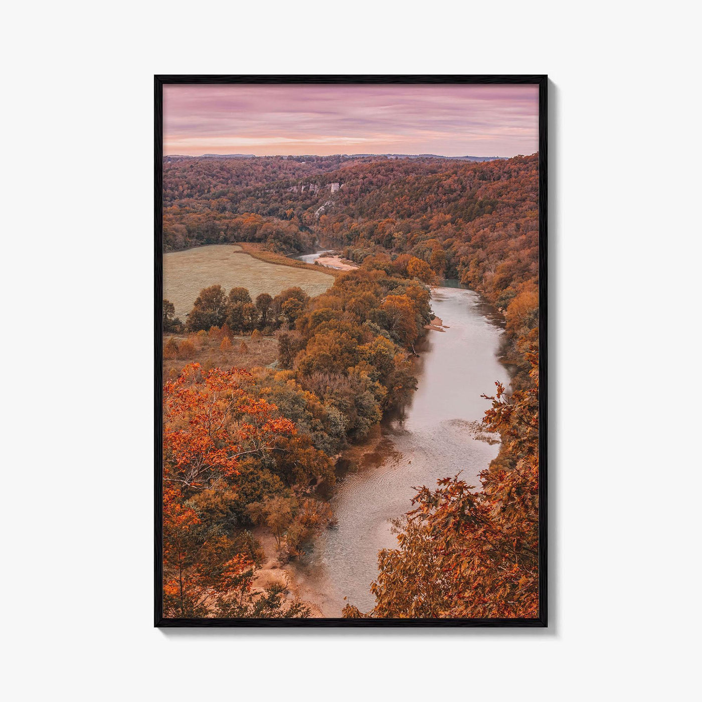 Buffalo National River Arkansas Fine Art Photo Print, Tyler's Bend, Ozarks Wall Poster