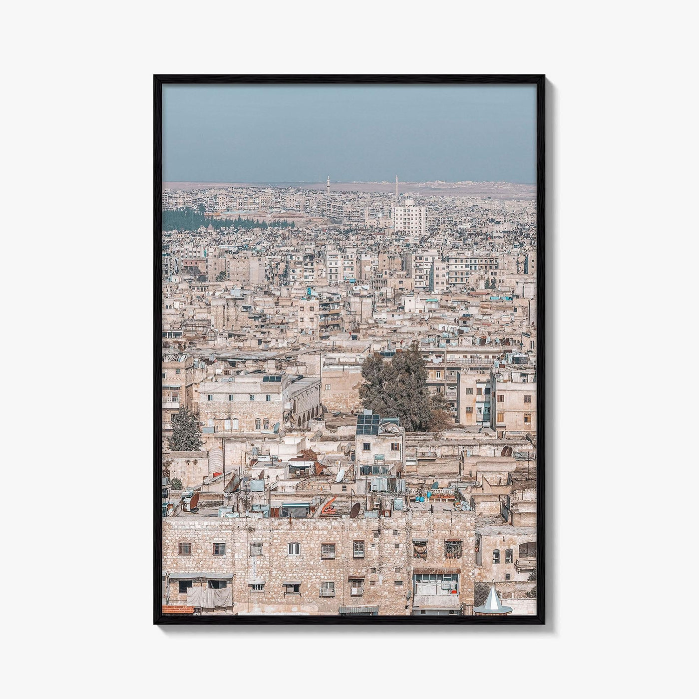 Aleppo Fine Art Photo Print, Citadel View, City View, Syria, Wall Decor, Poster