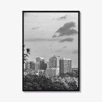Northern Virginia Black and White Fine Art Photo Print, Washington DC, USA Wall Poster