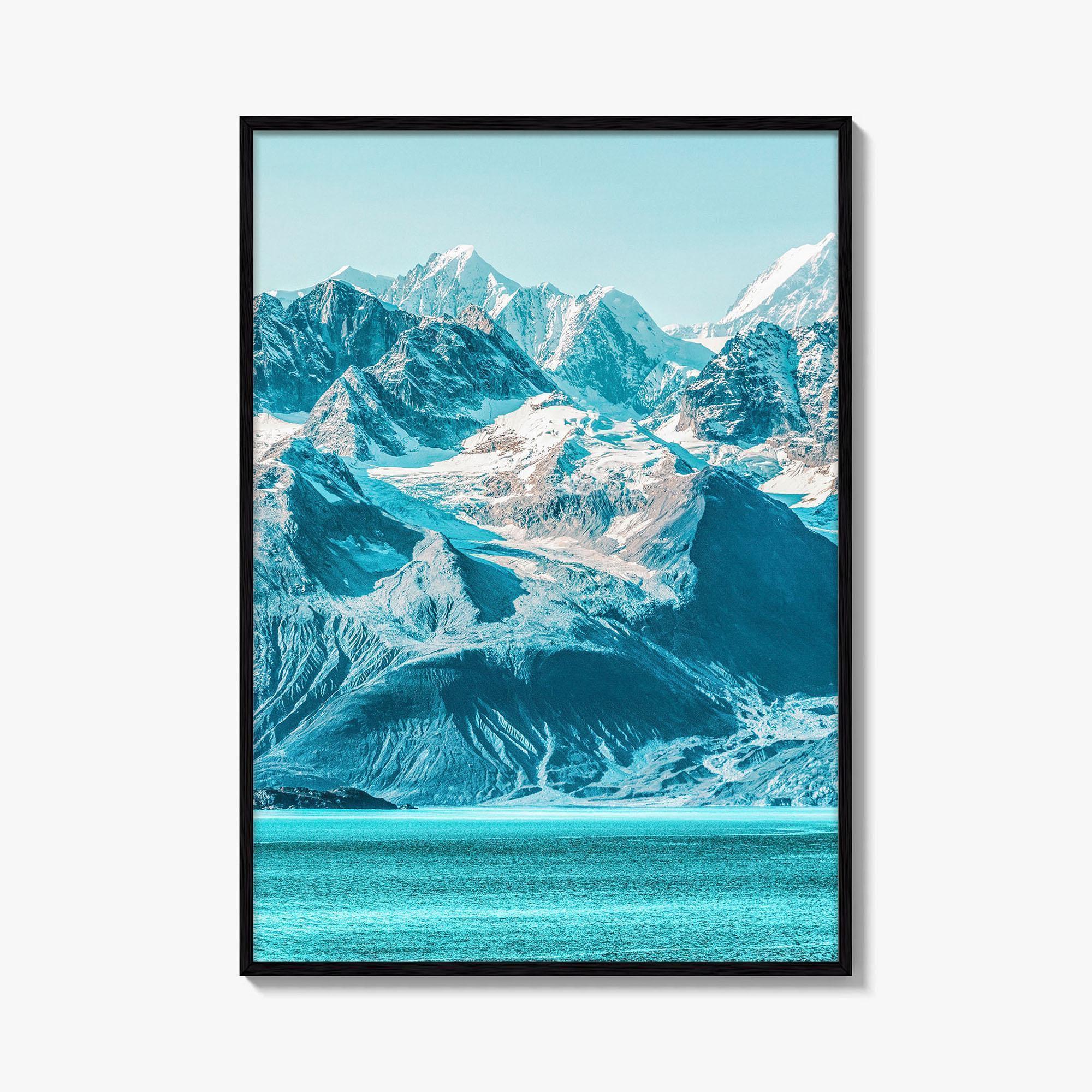 Alaska Fine Art Photo Print, Glacier Bay National Park, USA Landscape Wall Poster