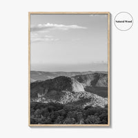 Pisgah National Forest Black and White Fine Art Photo Print, Looking Glass Rock, NC