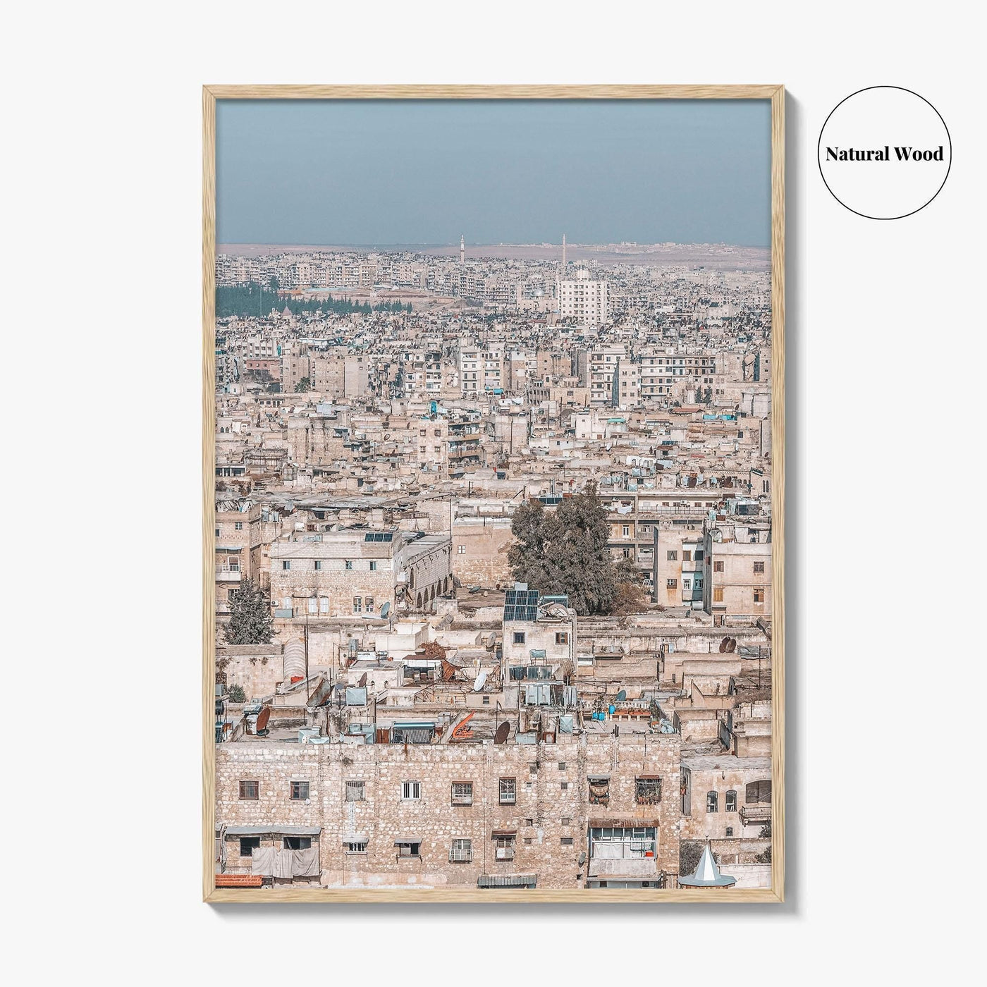 Aleppo Fine Art Photo Print, Citadel View, City View, Syria, Wall Decor, Poster