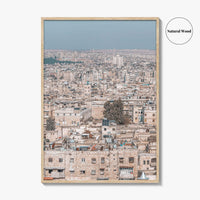 Aleppo Fine Art Photo Print, Citadel View, City View, Syria, Wall Decor, Poster