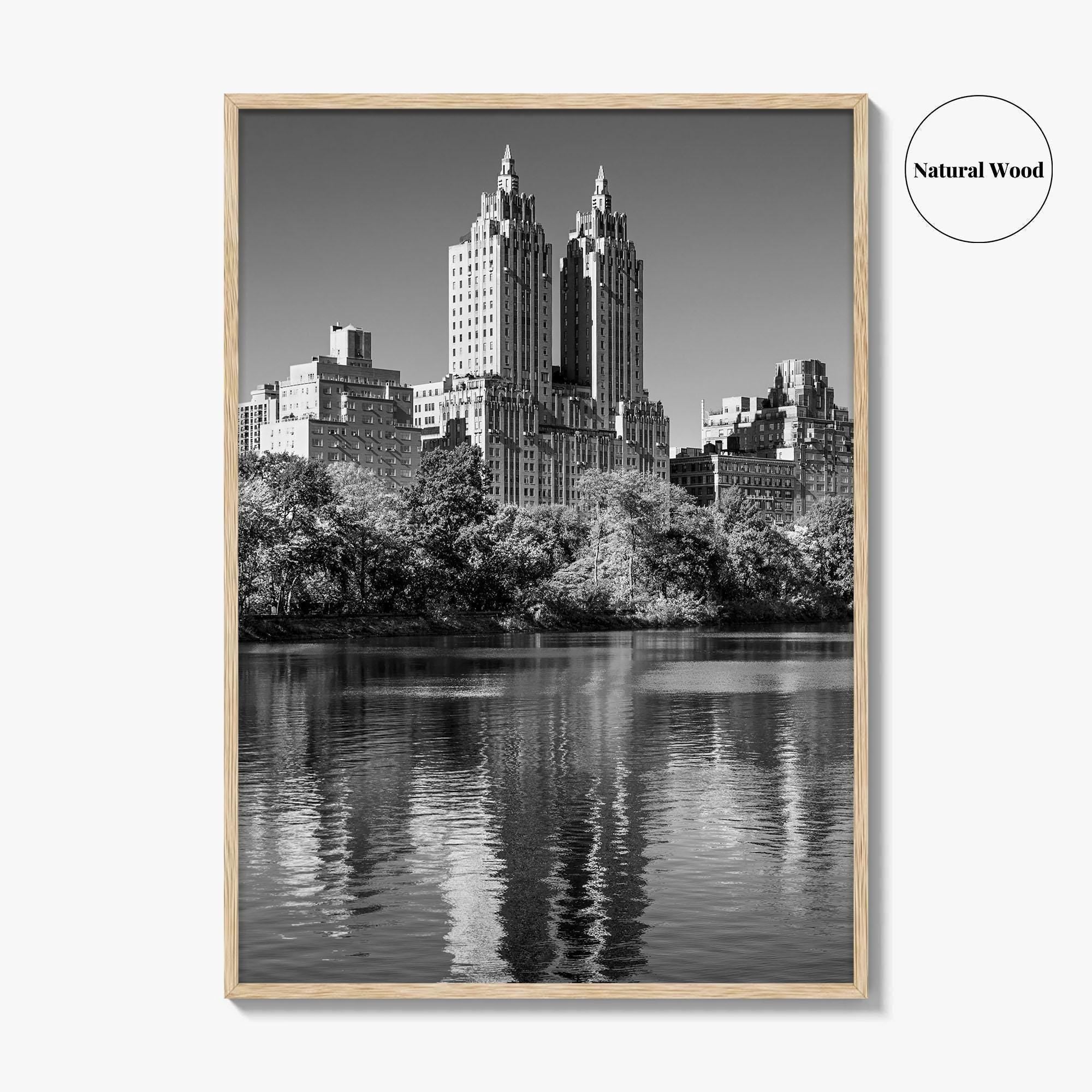 Upper West Side Black and White Fine Art Photo Print, Central Park NYC Poster