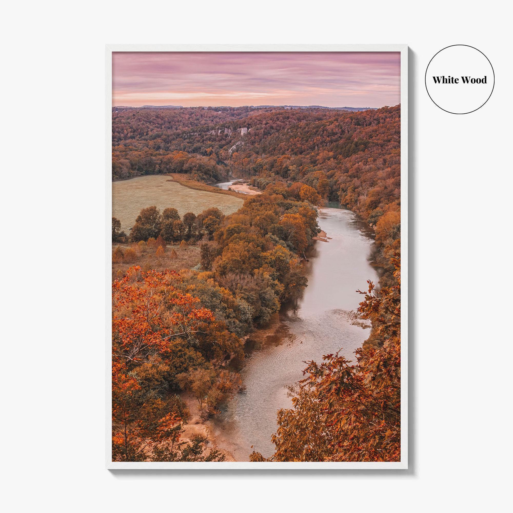 Buffalo National River Arkansas Fine Art Photo Print, Tyler's Bend, Ozarks Wall Poster