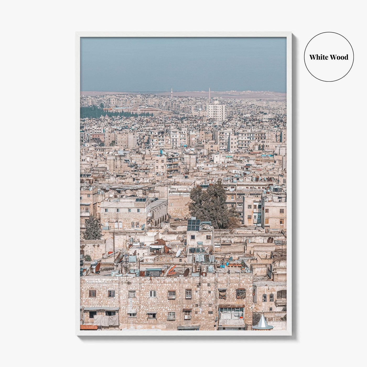 Aleppo Fine Art Photo Print, Citadel View, City View, Syria, Wall Decor, Poster