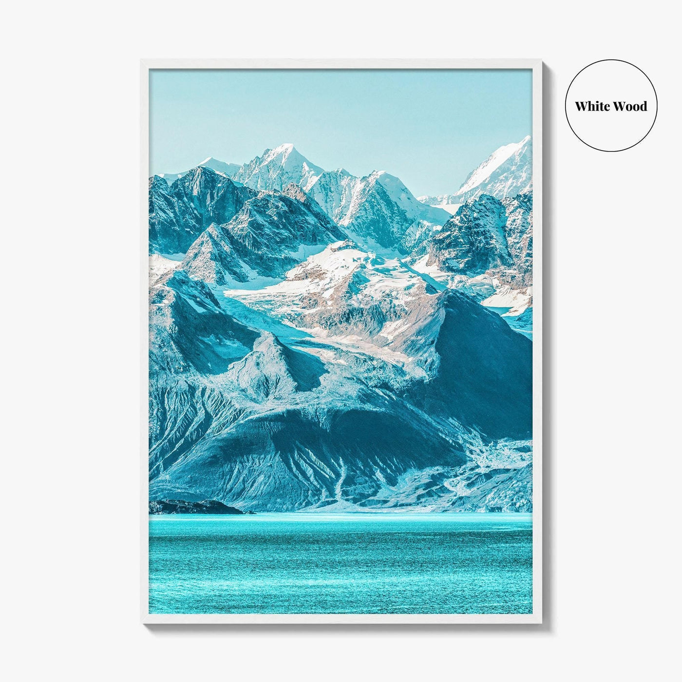 Alaska Fine Art Photo Print, Glacier Bay National Park, USA Landscape Wall Poster