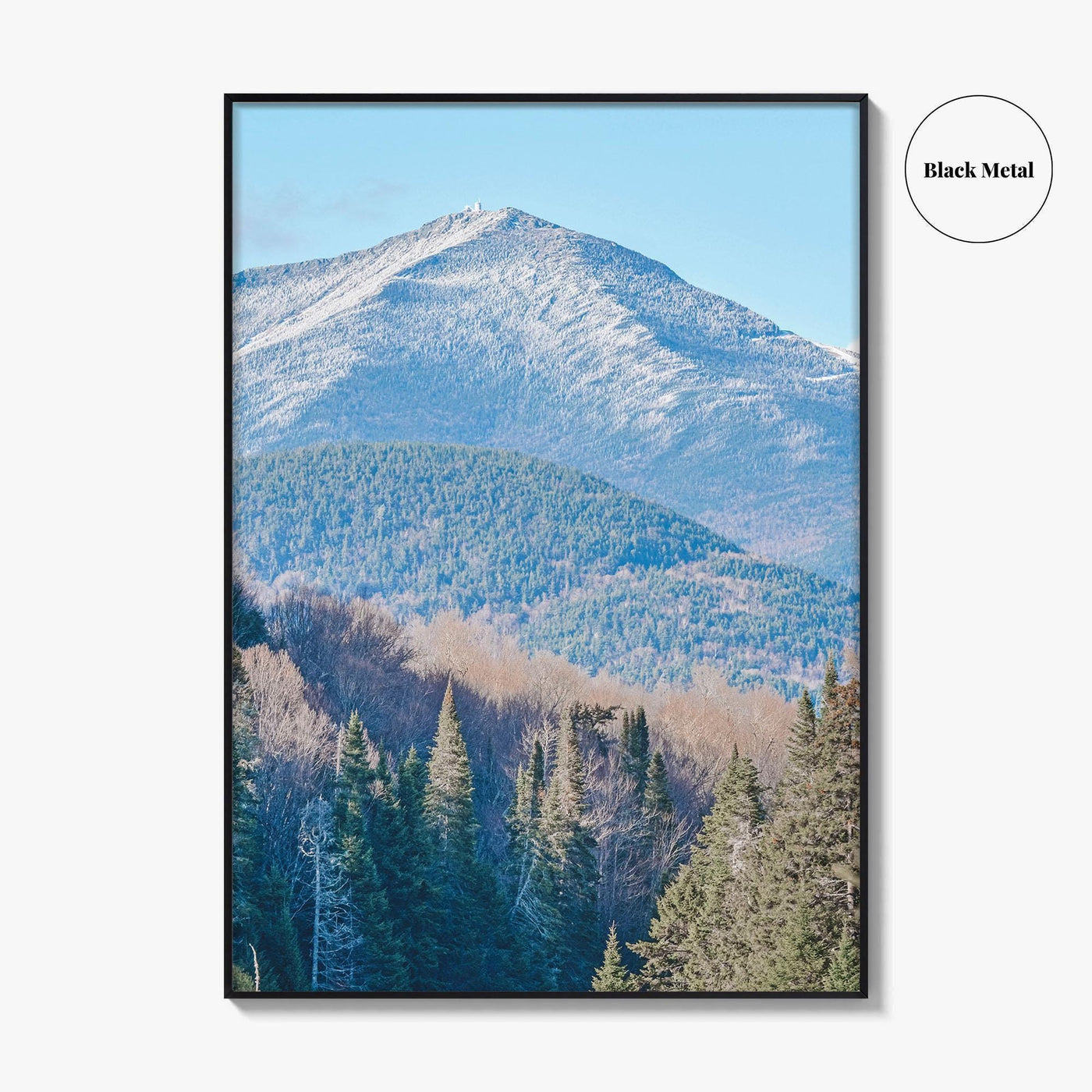 Whiteface Mountain Fine Art Photo Print, Adirondacks, Lake Placid, New York, Wall Decor Poster