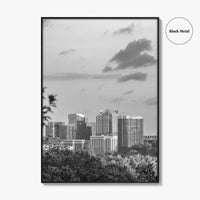 Northern Virginia Black and White Fine Art Photo Print, Washington DC, USA Wall Poster