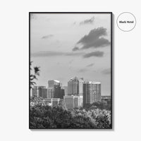 Northern Virginia Black and White Fine Art Photo Print, Washington DC, USA Wall Poster