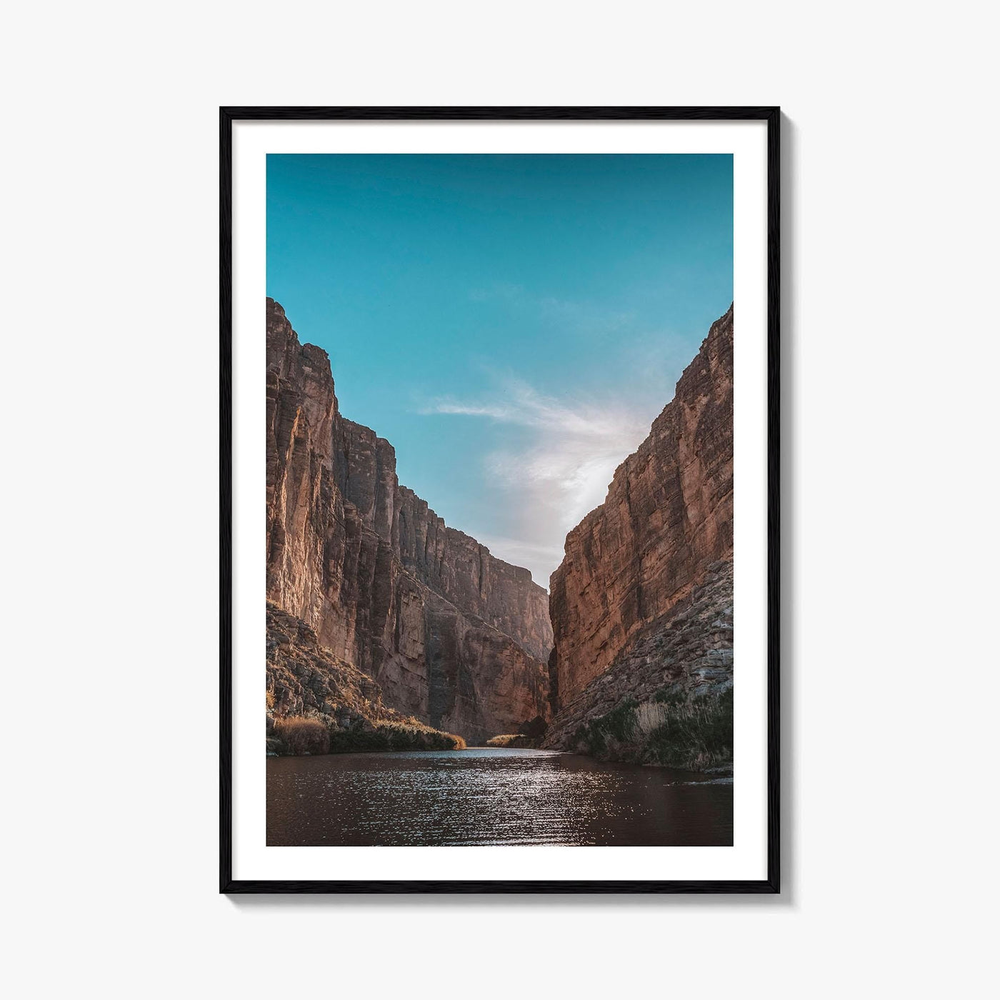 Big Bend National Park Fine Art Photo Print, Santa Elena Canyon, Texas USA Poster