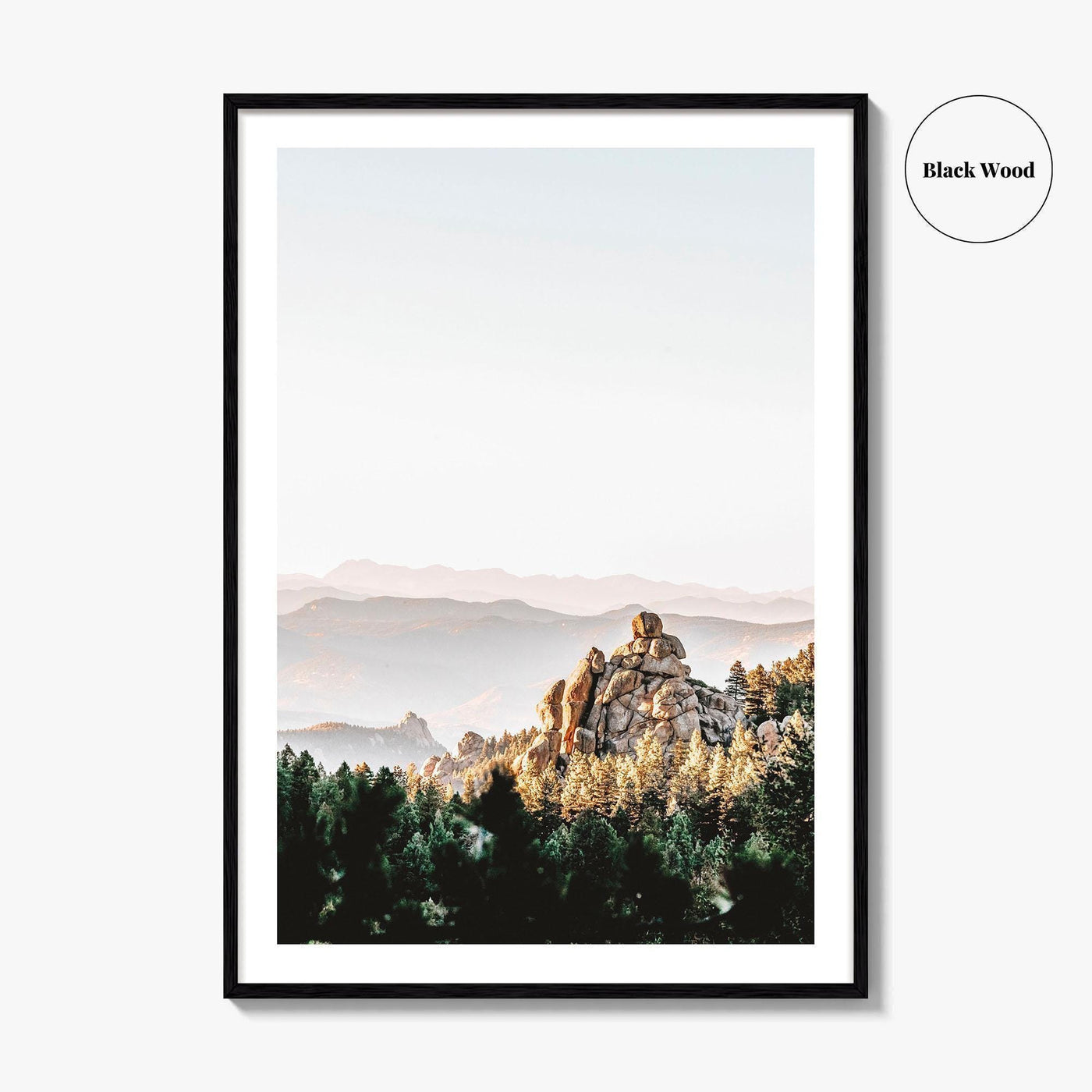 Colorado Fine Art Photo Print, Devil's Head Lookout, Pike National Forest, Landscape Poster