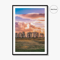 Stonehenge Fine Art Photo Print, England Wall Poster, Wiltshire UK