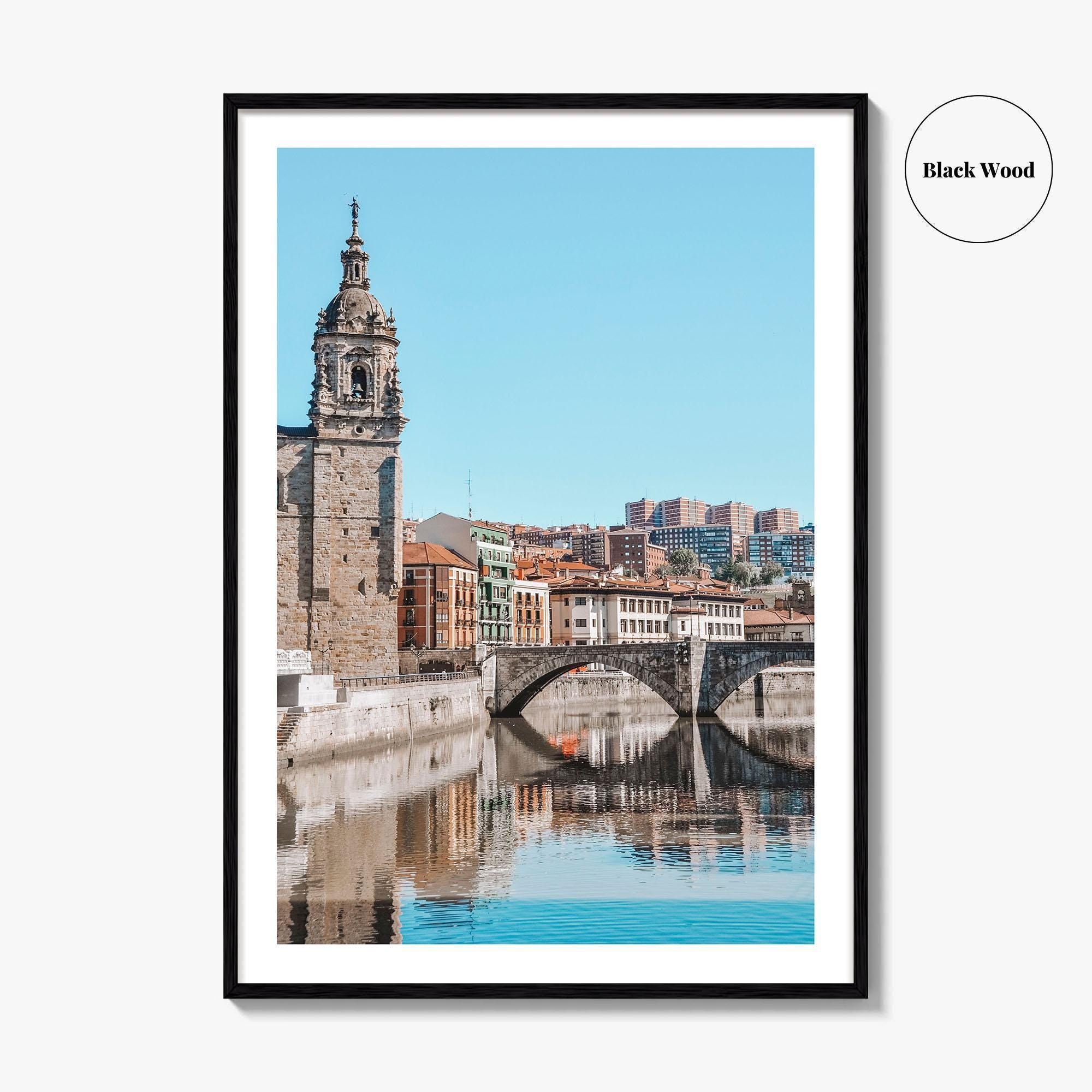 Bilbao Fine Art Photo Print, San Anton Church, Basque Country, Spain Wall Decor Poster
