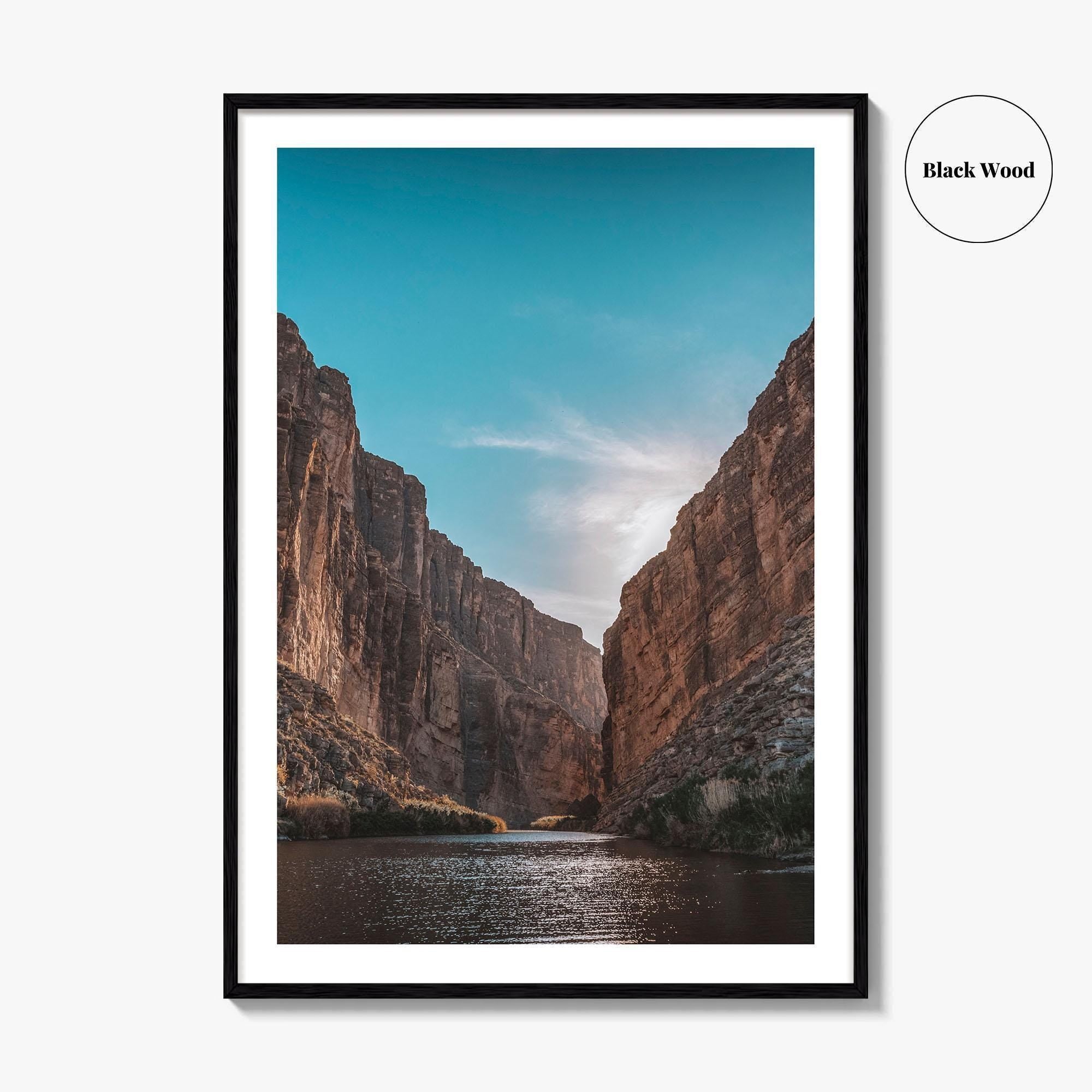 Big Bend National Park Fine Art Photo Print, Santa Elena Canyon, Texas USA Poster
