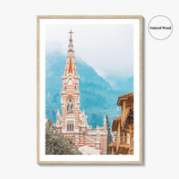 Bogota Fine Art Photo Print, Bogotá Colombia Wall Decor, Colonial La Candelaria City Poster