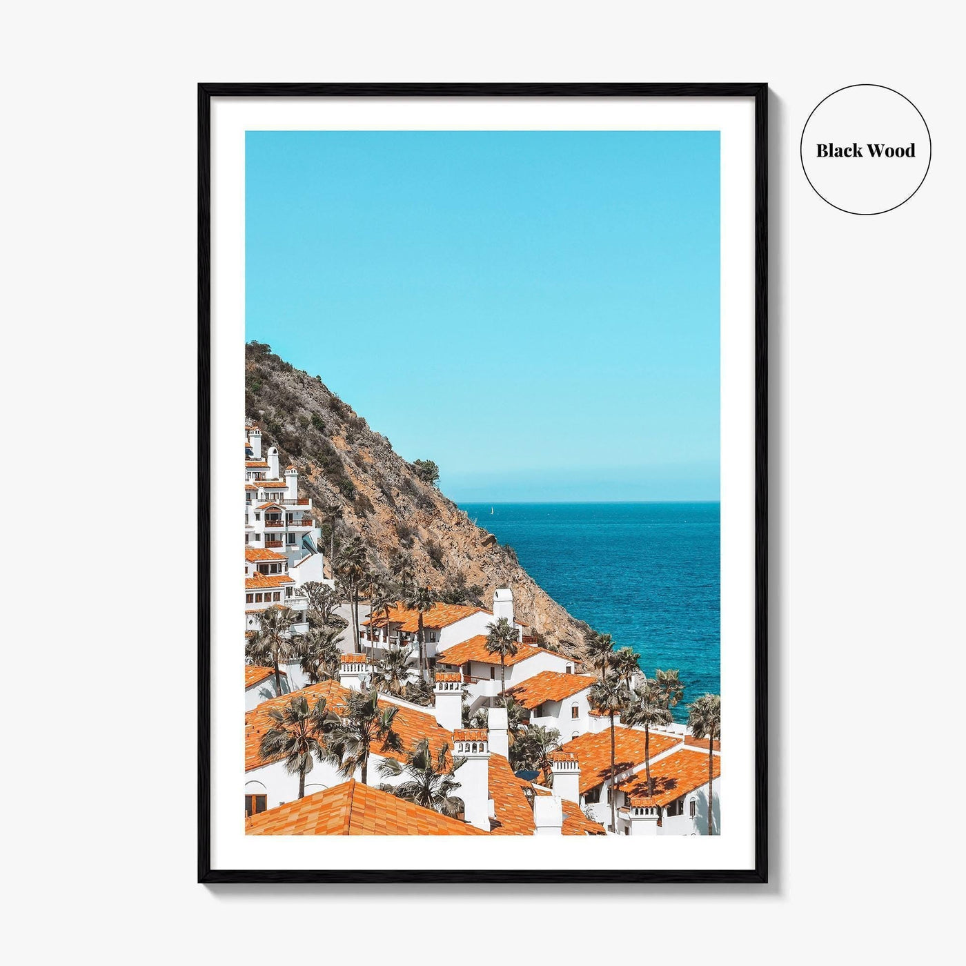 Avalon Fine Art Photo Print, Hamilton Cove, Catalina Island California USA Wall Poster