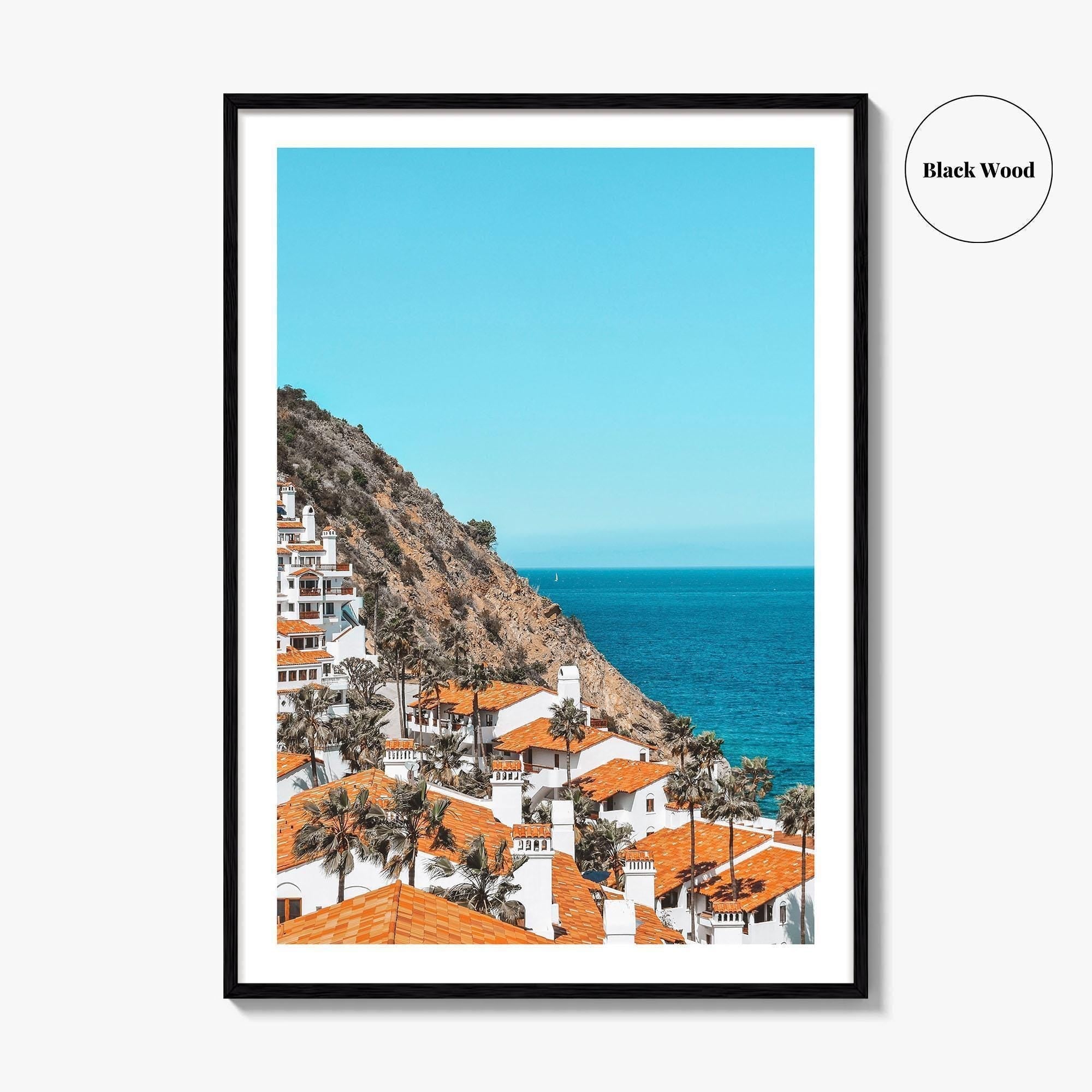 Avalon Fine Art Photo Print, Hamilton Cove, Catalina Island California USA Wall Poster