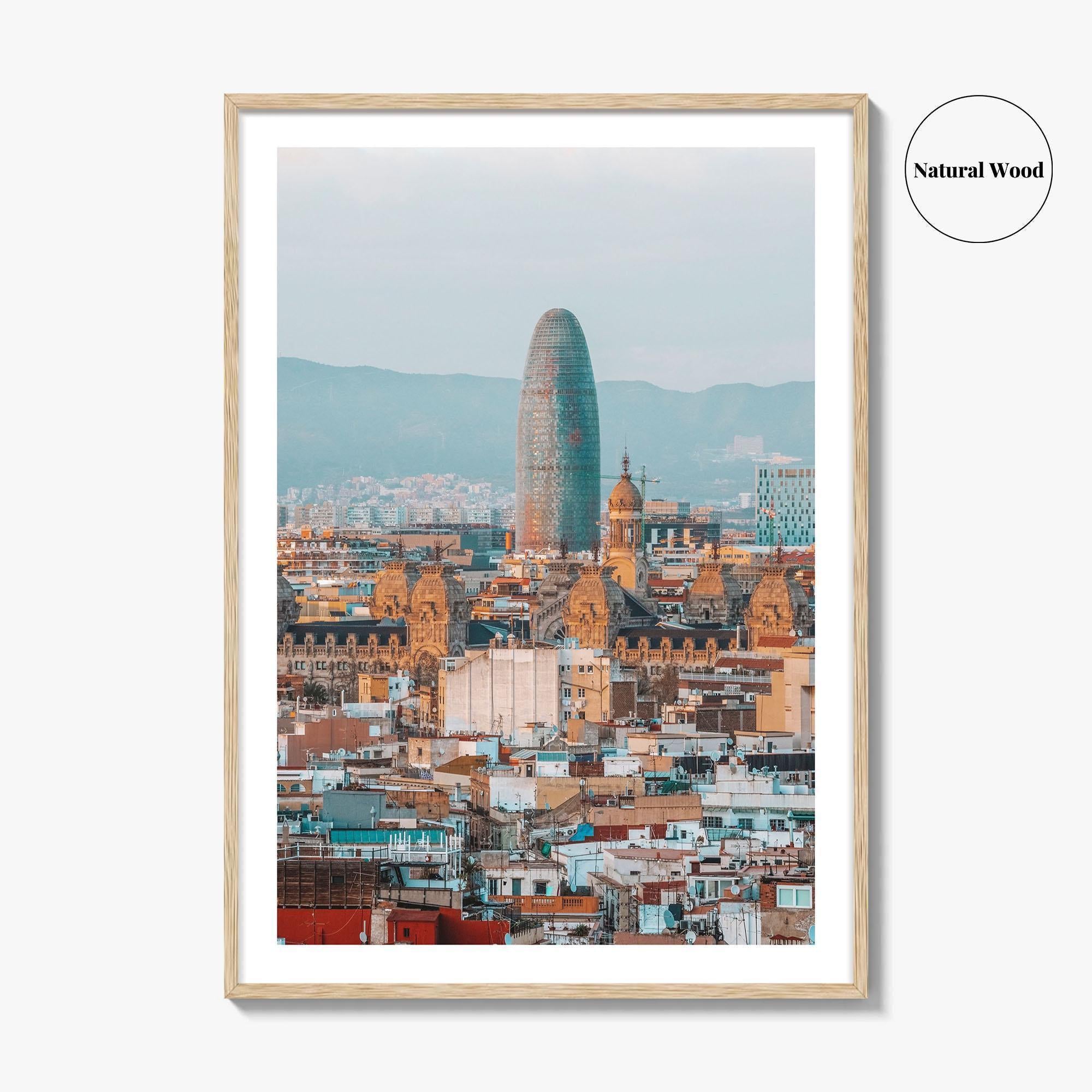 Barcelona Fine Art Photo Print, City Center, Catalonia Spain, Wall Decor, BCN