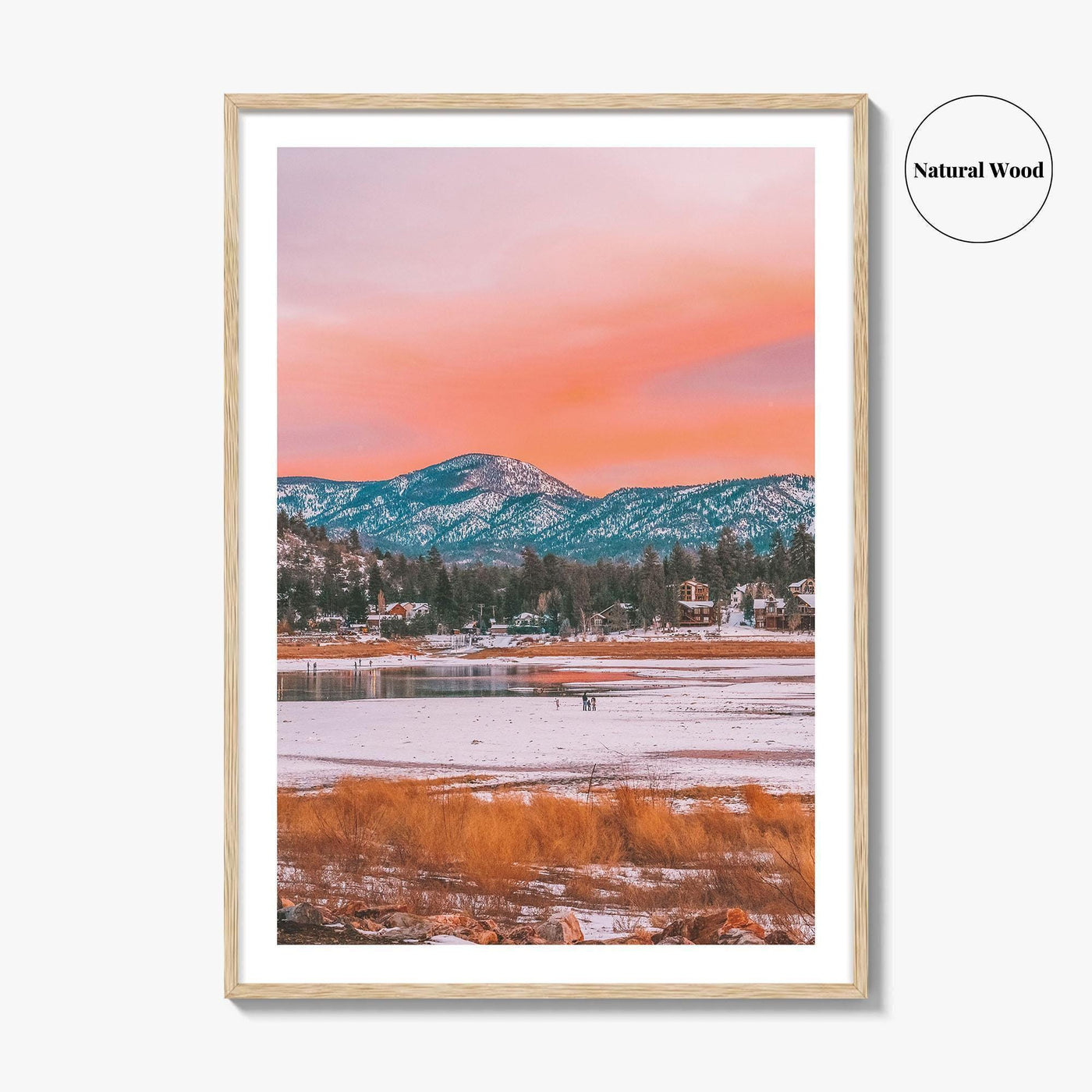 Big Bear Lake Fine Art Photo Print, California Wall Decor Poster, USA