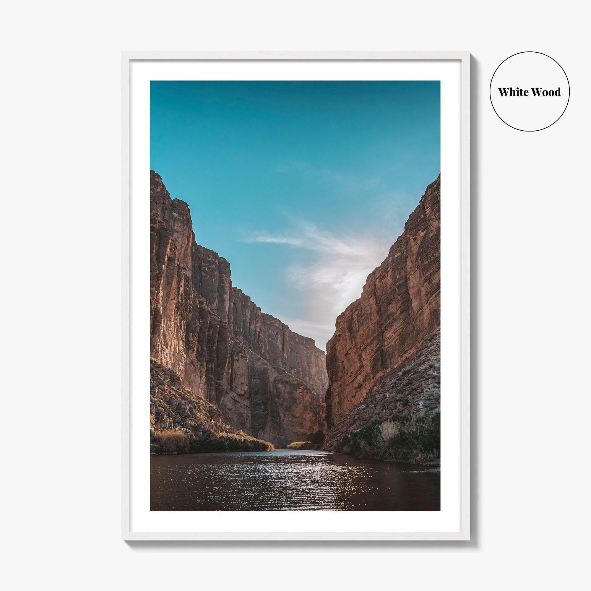 Big Bend National Park Fine Art Photo Print, Santa Elena Canyon, Texas USA Poster