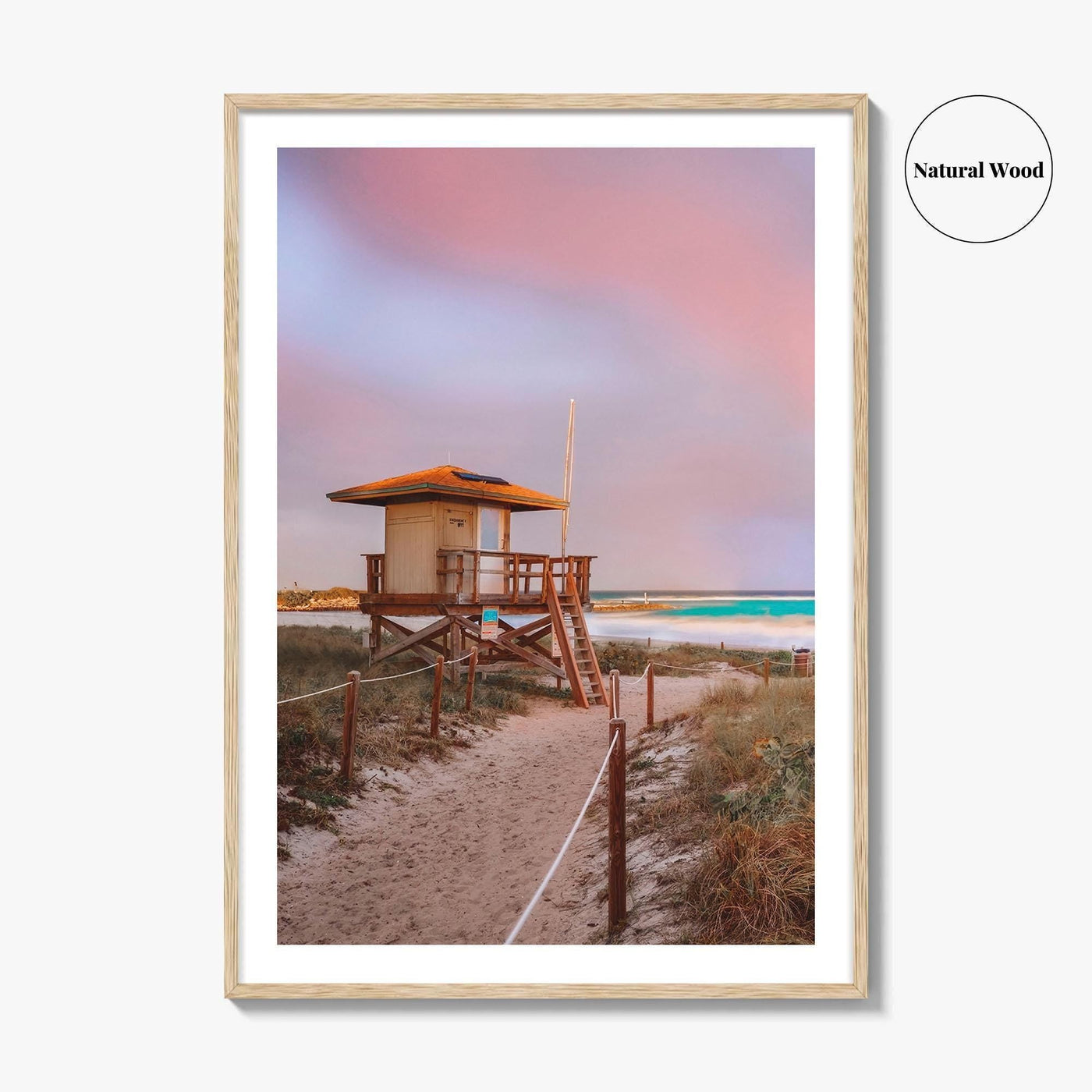Boca Raton Fine Art Photo Print, Beach Rainbow, Florida Poster, USA