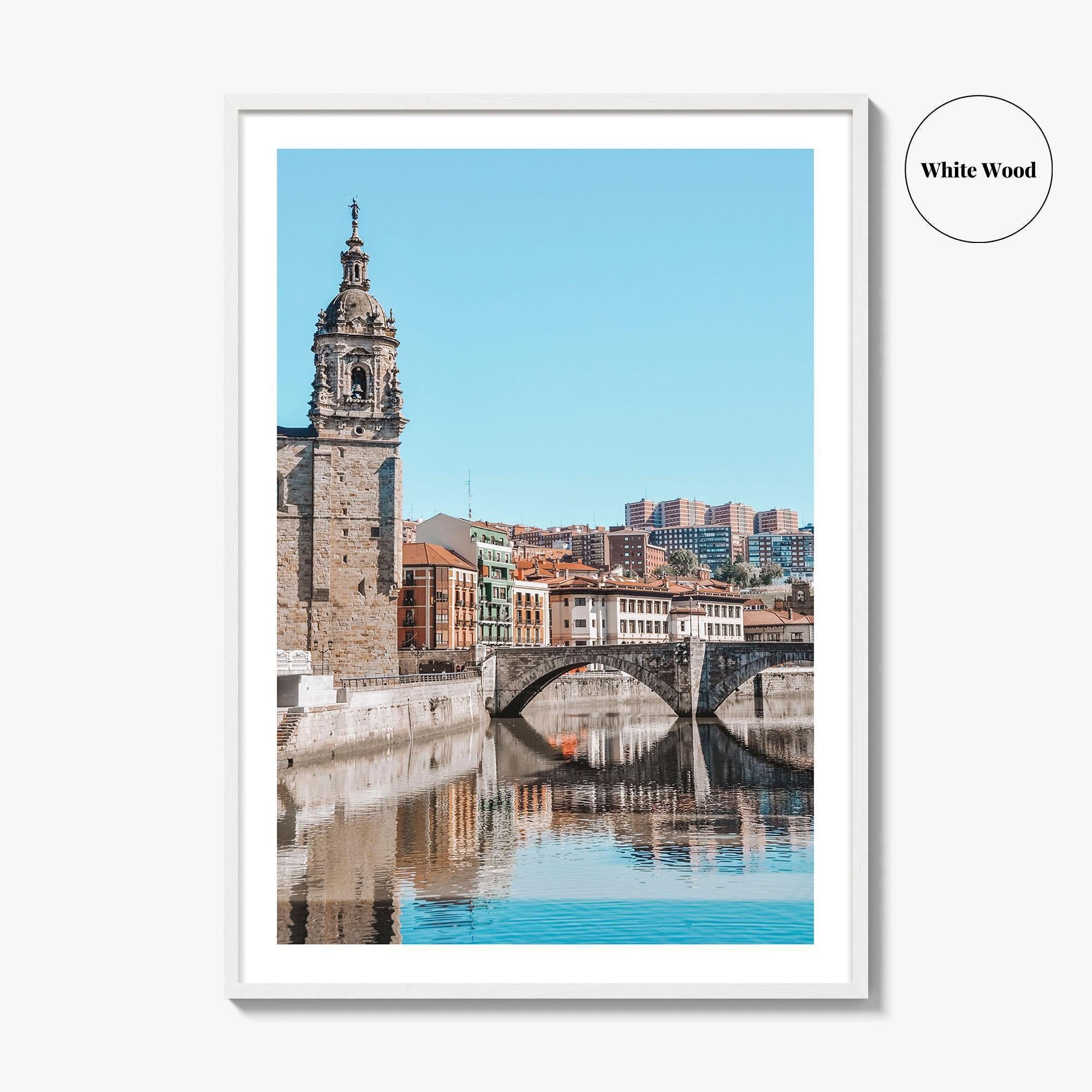 Bilbao Fine Art Photo Print, San Anton Church, Basque Country, Spain Wall Decor Poster