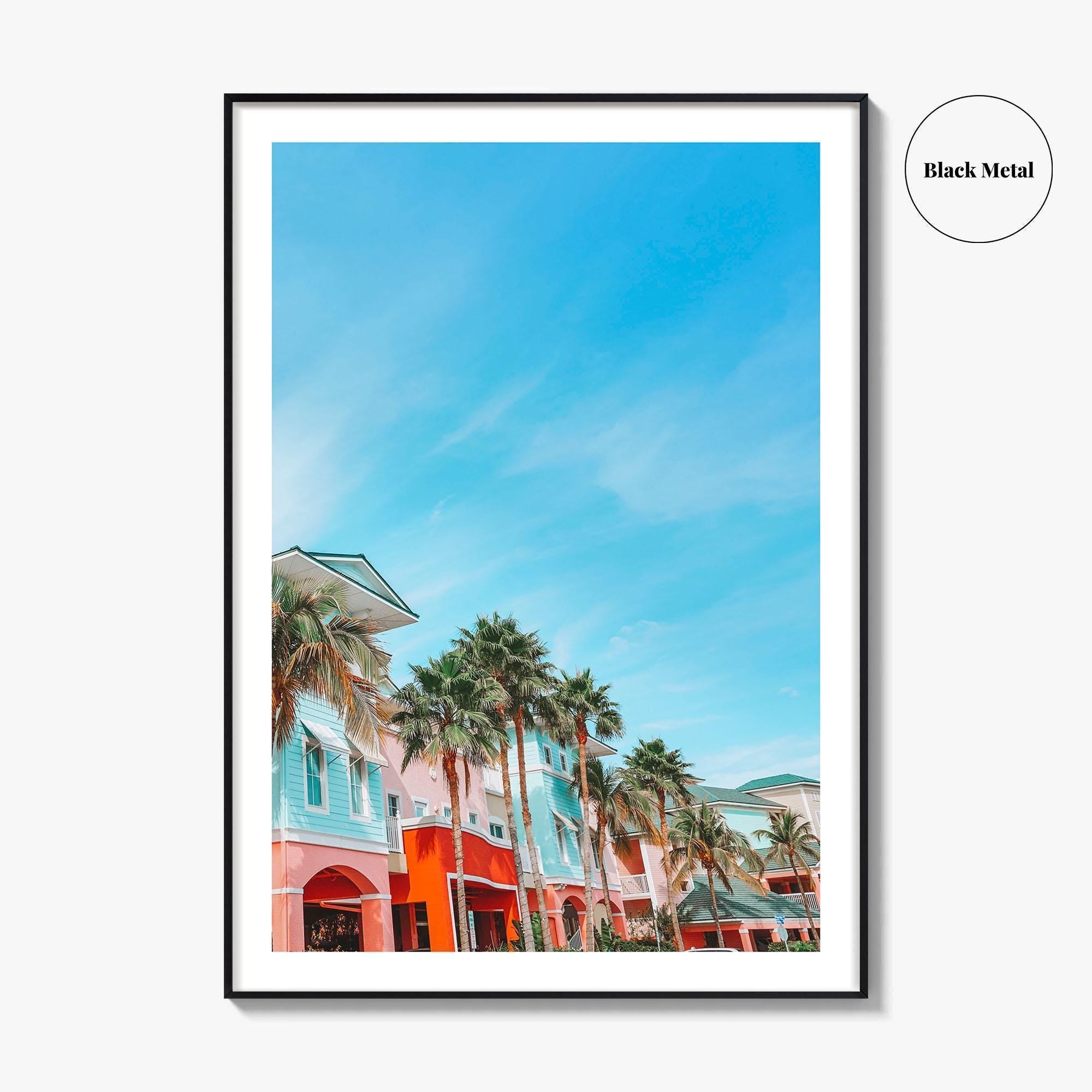 Fort Myers Fine Art Photo Print, Florida Wall Decor, USA Poster, Palm Trees
