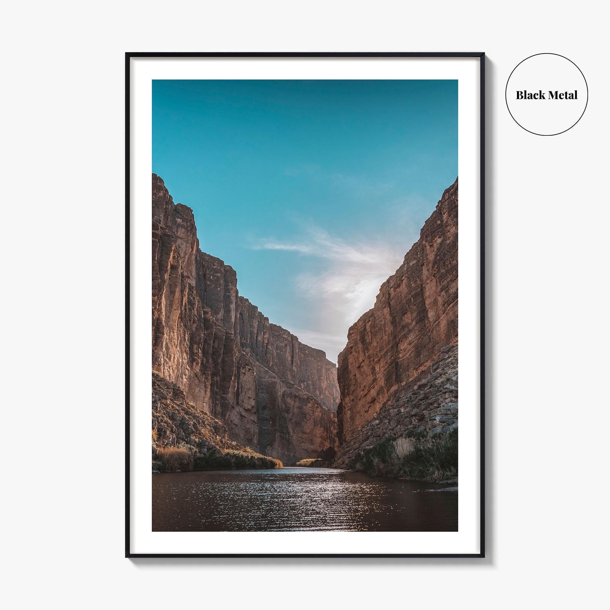 Big Bend National Park Fine Art Photo Print, Santa Elena Canyon, Texas USA Poster