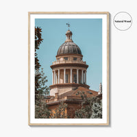 Auburn California Fine Art Photo Print, Placer County Courthouse, USA Wall Poster