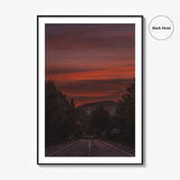 Clemson Fine Art Photo Print, South Carolina Road Wall Art Poster, USA