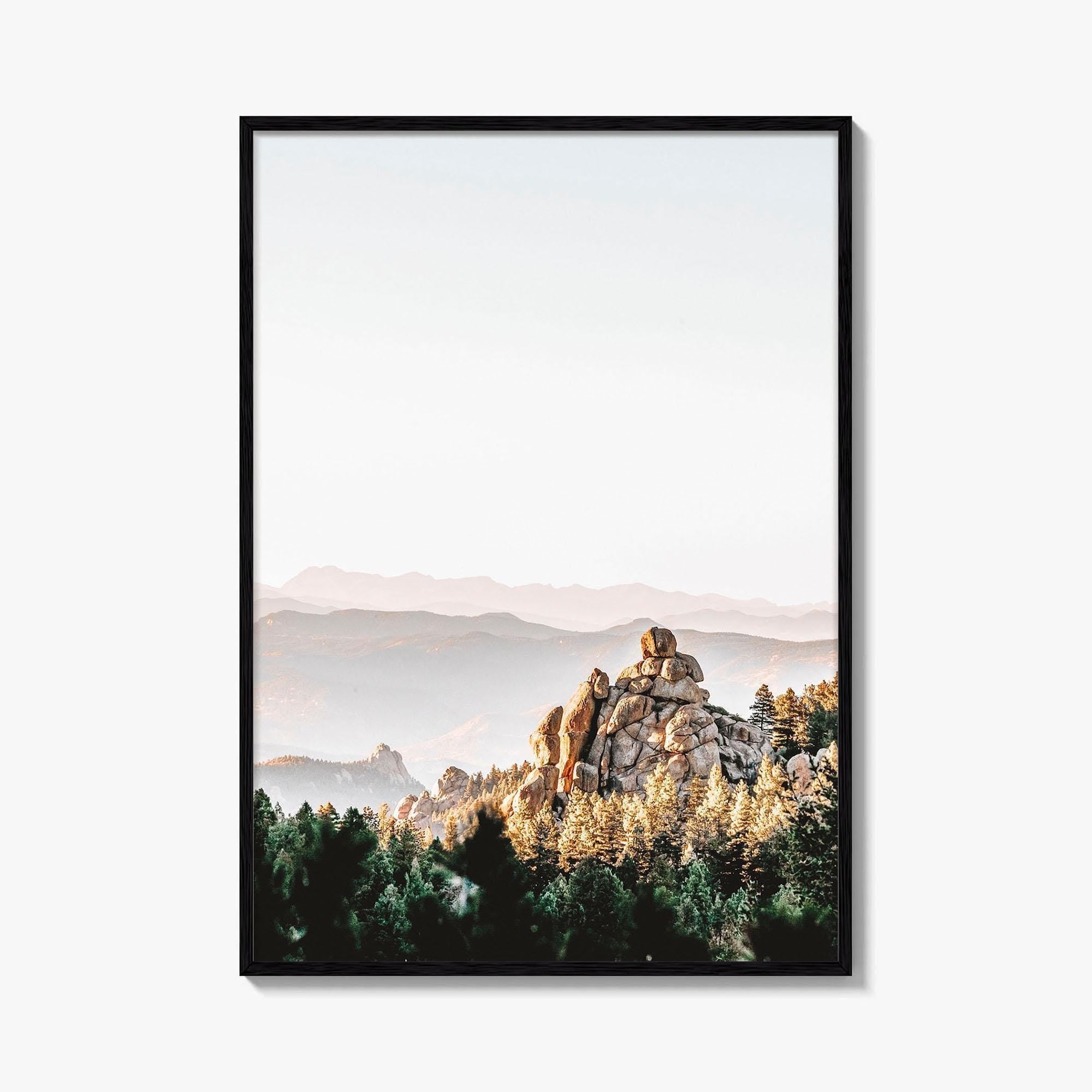 Colorado Fine Art Photo Print, Devil's Head Lookout, Pike National Forest, Landscape Poster