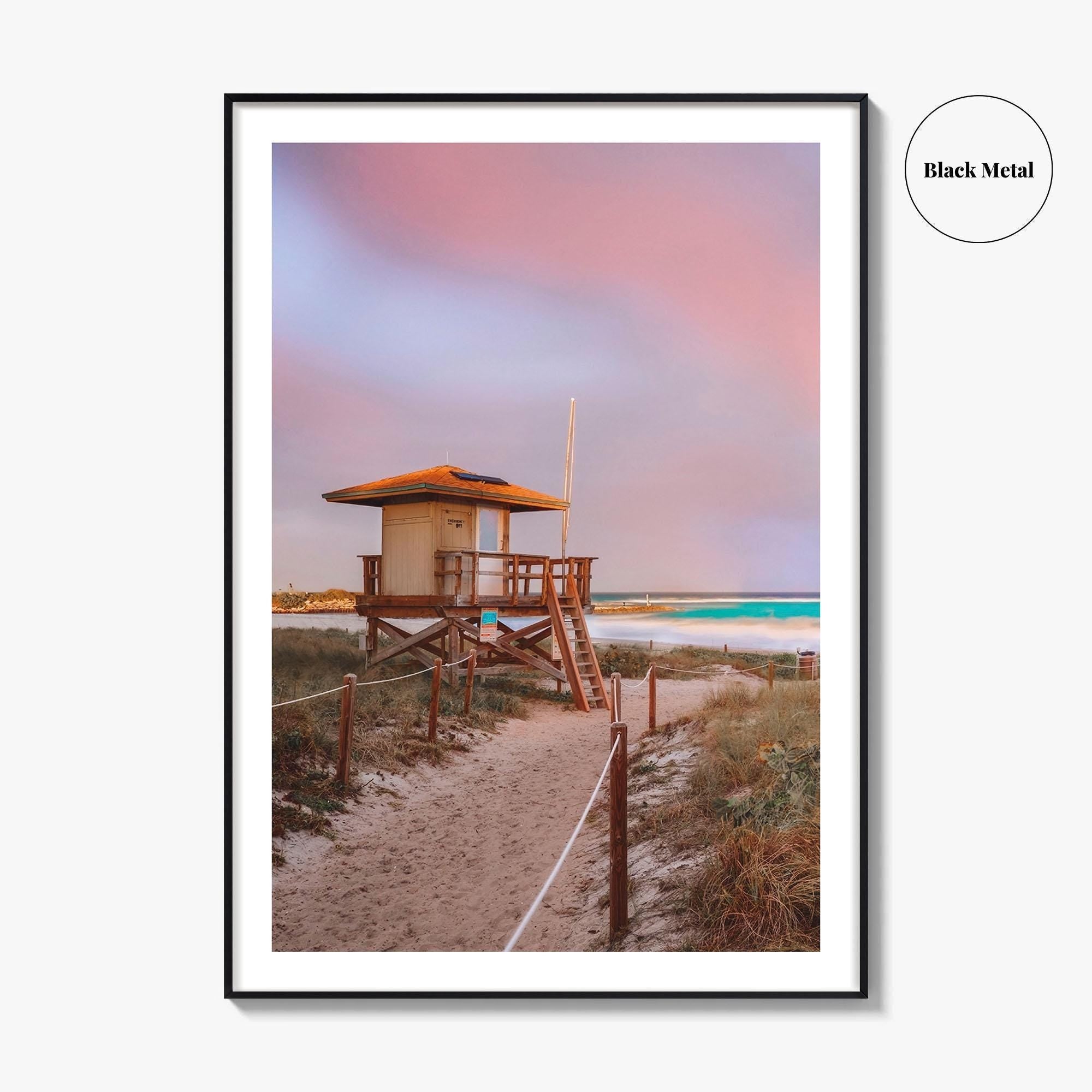 Boca Raton Fine Art Photo Print, Beach Rainbow, Florida Poster, USA