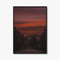 Clemson Fine Art Photo Print, South Carolina Road Wall Art Poster, USA