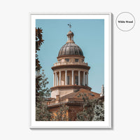 Auburn California Fine Art Photo Print, Placer County Courthouse, USA Wall Poster