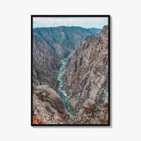 Black Canyon Of The Gunnison National Park Fine Art Photo Print, Colorado Poster, USA
