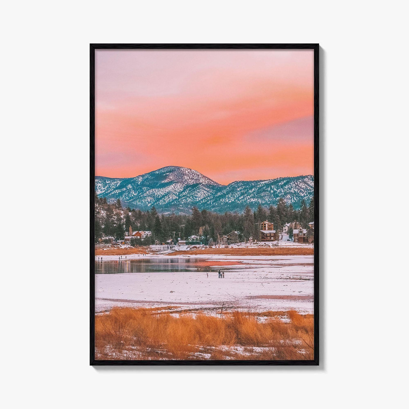 Big Bear Lake Fine Art Photo Print, California Wall Decor Poster, USA