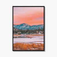 Big Bear Lake Fine Art Photo Print, California Wall Decor Poster, USA
